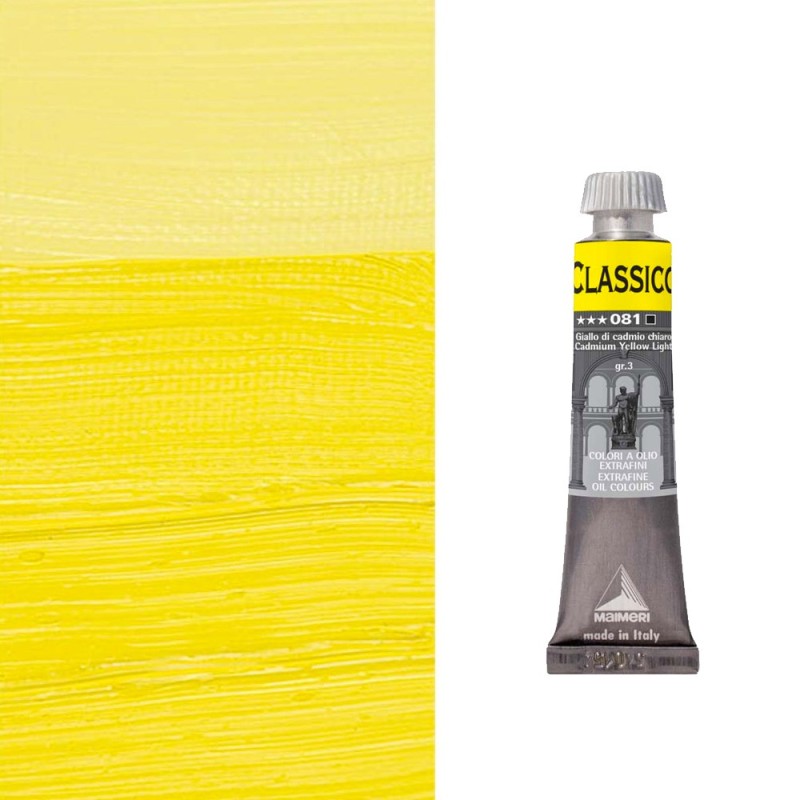 Colori ad Olio Maimeri "Classico" Giallo di Cadmio Chiaro (081)