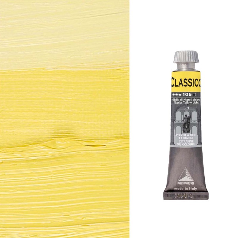 Colori ad Olio Maimeri "Classico" Giallo di Napoli Chiaro (105)