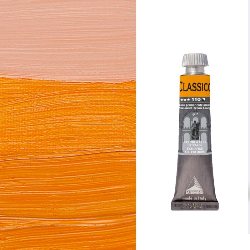 Colori ad Olio Maimeri "Classico" Giallo Permanente Arancio (110) Colori ad Olio Maimeri "Classico" Giallo Permanente Arancio (110)