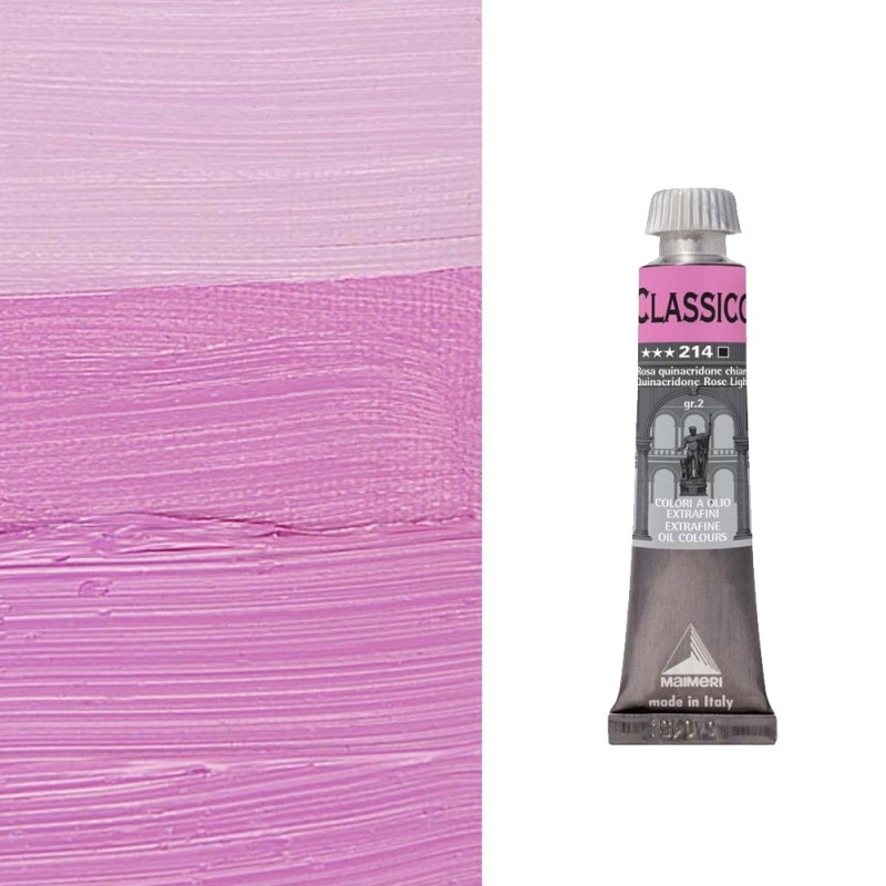 Colori ad Olio Maimeri "Classico" Rosa Quinacridone Chiaro (214)