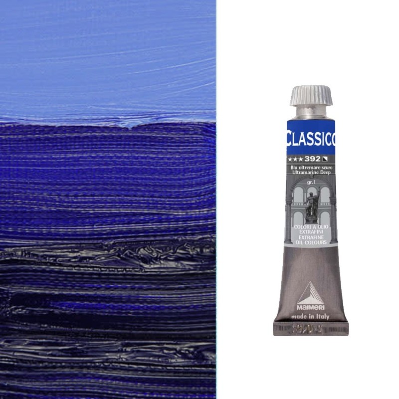 Colori ad Olio Maimeri "Classico" Blu Oltremare Scuro (392)