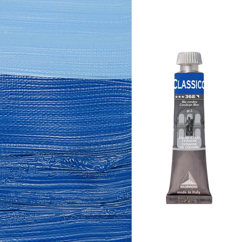 Colori ad Olio Maimeri "Classico" Blu Ceruleo (368)