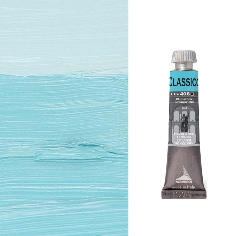 Colori ad Olio Maimeri "Classico" Blu Turchese (408)