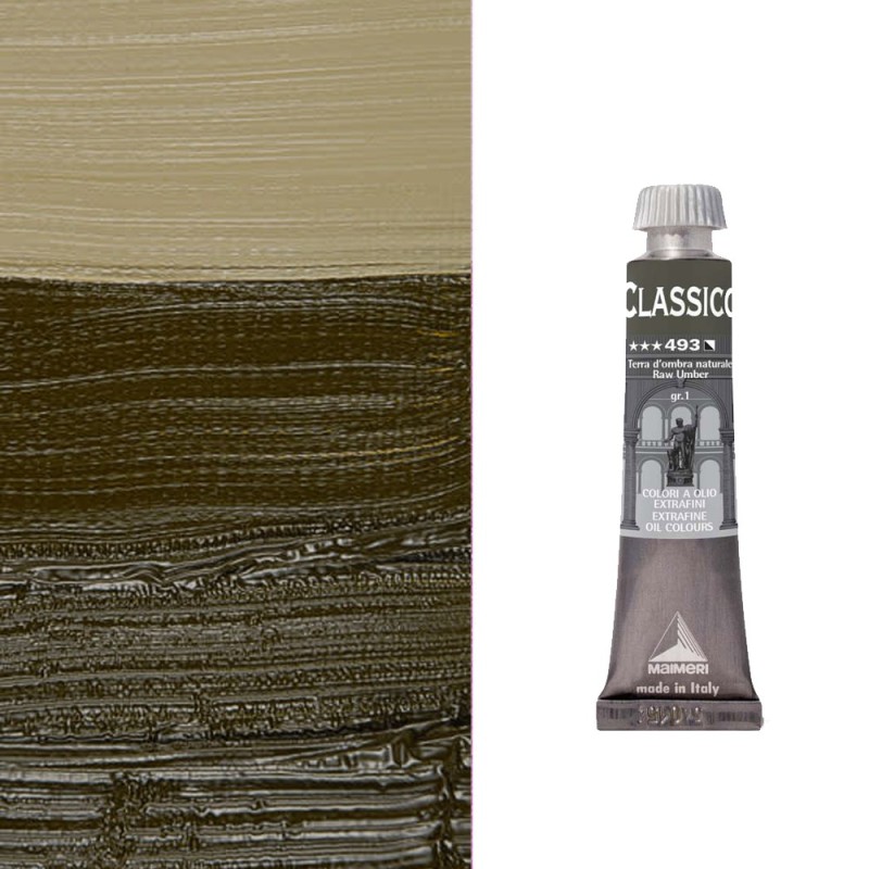 Colori ad Olio Maimeri "Classico" Terra d'Ombra Naturale (493) Colori ad Olio Maimeri "Classico" Terra d'Ombra Naturale (493)