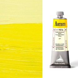 Colori ad Olio Maimeri serie Artisti Giallo Permanente Limone (112) tubo da 60 ml