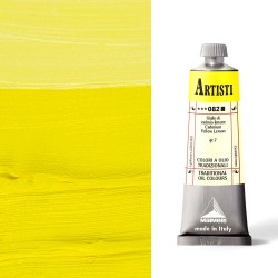 Colori ad Olio Maimeri serie Artisti Giallo di Cadmio Limone (082) tubo da 60 ml