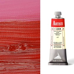 Colori ad Olio Maimeri serie Artisti Rosso di Cadmio Medio (228) tubo da 60 ml