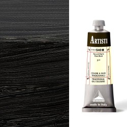 Colori ad Olio Maimeri serie Artisti Nero di Marte (540) tubo da 60 ml