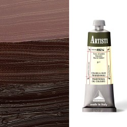 Colori ad Olio Maimeri serie Artisti Terra d'Ombra Bruciata (492) tubo da 60 ml