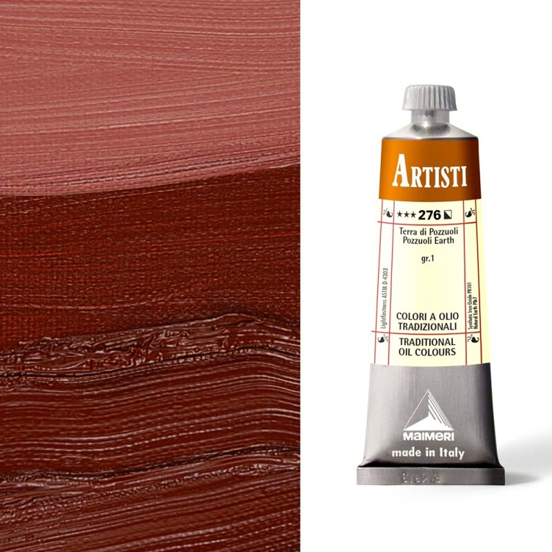 Colori ad Olio Maimeri serie Artisti Terra di Pozzuoli (276) tubo da 60 ml Colori ad Olio Maimeri serie Artisti Terra di Pozzuoli (276) tubo da 60 ml
