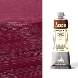 Colori ad Olio Maimeri serie Artisti Rosso di Cadmio Porpora (230) tubo da 60 ml