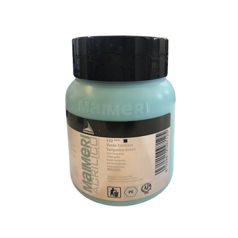 Acrilico 75 Ml Gruppo: 1 350 Verde Turchese — immagine 6
