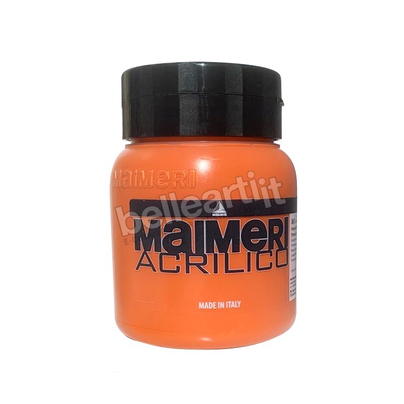 Colori Acrilici Maimeri Acrilico Arancio Pyrrolo (061) — immagine 4