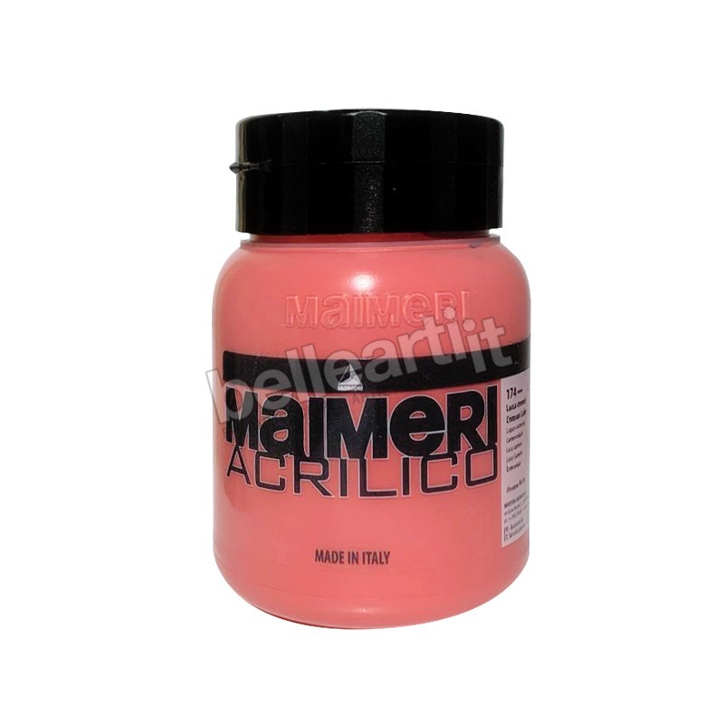 Acrilico Tubo 75 Ml Serie 1 174-Lacca Cremisi — immagine 4