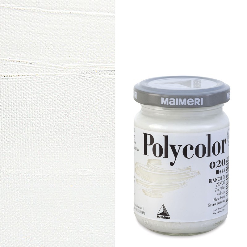 Colori Acrilici Maimeri "Polycolor" Bianco di Zinco (020) Colori Acrilici Maimeri "Polycolor" Bianco di Zinco (020)