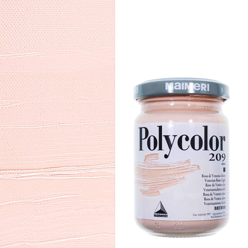 Colori Acrilici Maimeri "Polycolor" Rosa di Venezia Chiaro (209) Colori Acrilici Maimeri "Polycolor" Rosa di Venezia Chiaro (209)