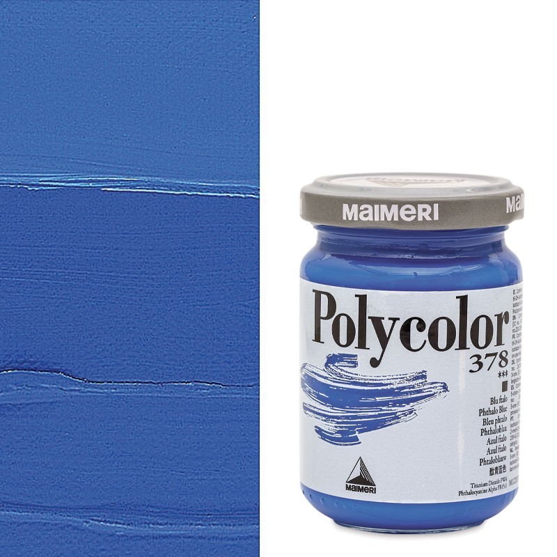 Colori Acrilici Maimeri "Polycolor" Blu Ftalo (378) Colori Acrilici Maimeri "Polycolor" Blu Ftalo (378)