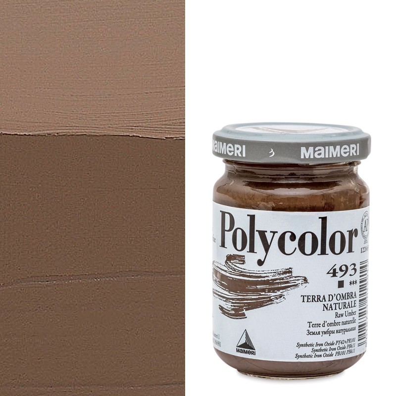 Colori Acrilici Maimeri "Polycolor" Terra Ombra Naturale (493)