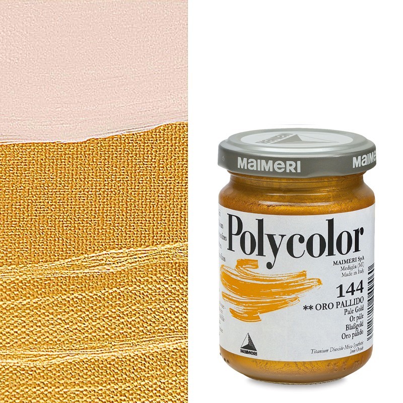 Colori Acrilici Maimeri "Polycolor" Oro Pallido (144) Colori Acrilici Maimeri "Polycolor" Oro Pallido (144)