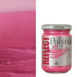 Colori Acrilici Maimeri Polycolor REFLECT - Magenta (566) vaso in vetro da 140 ml