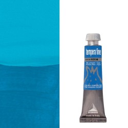 Colori a Tempera Fine Maimeri Blu Primario Cyan (400) tubo da 20 ml