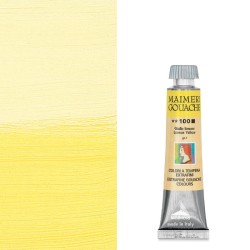 Colori a Tempera extrafine Maimeri Gouache Giallo Limone (100) tubo da 20 ml