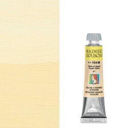 Colori a Tempera extrafine Maimeri Gouache Giallo di Napoli (104) tubo da 20 ml