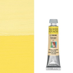 Colori a Tempera extrafine Maimeri Gouache Giallo Chiaro (086) tubo da 20 ml