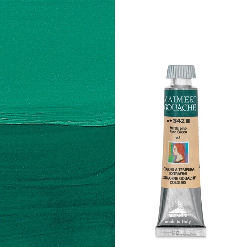 Maimeri Colore Ad Olio – Blu Di Prussia E Verde Hooker, Tubo Da 12 Ml, Qualità Fine Per Artisti E Studenti