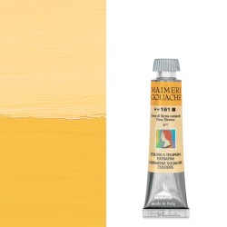 Colori a Tempera extrafine Maimeri Gouache Terra di Siena Naturale (161) tubo da 20 ml