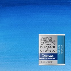 Acquerelli Cotman Winsor&Newton 1/2 godet Turchese (654)