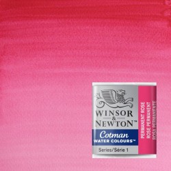 Acquerelli Cotman Winsor&Newton 1/2 godet Rosa Permanente (502)