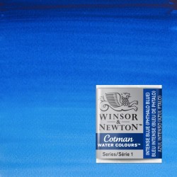 Acquerelli Cotman Winsor&Newton 1/2 godet Blu Intenso (Ftalo) (327)