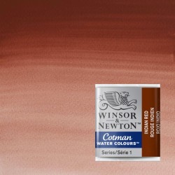 Acquerelli Cotman Winsor&Newton 1/2 godet Rosso Indiano (317)