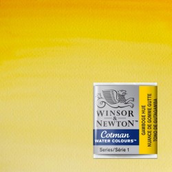 Acquerelli Cotman Winsor&Newton 1/2 godet Gomma Gutta imit. (Gamboge Hue) (266)