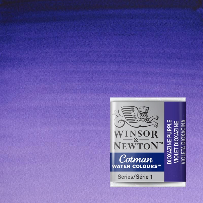 Acquerelli Cotman Winsor&Newton 1/2 godet Violetto Dioxazina (231)
