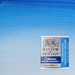 Acquerelli Cotman Winsor&Newton 1/2 godet Blu Ceruleo imit. (139)