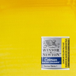 Acquerelli Cotman Winsor&Newton 1/2 godet Giallo di Cadmio Chiaro imit. (119)