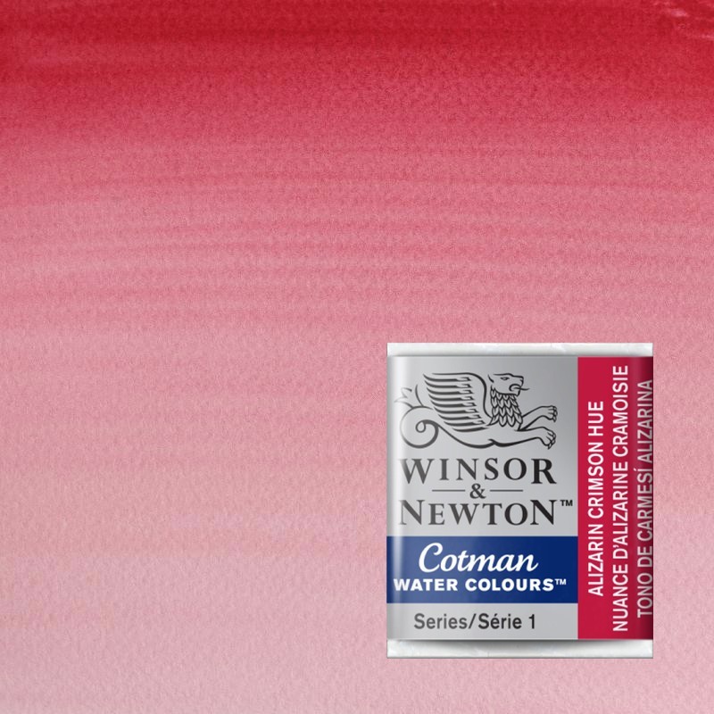 Acquerelli Cotman Winsor&Newton 1/2 godet Carminio d'Alizarina imit. (003) Acquerelli Cotman Winsor&Newton 1/2 godet Carminio d'Alizarina imit. (003)