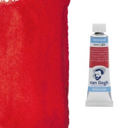 Acquerelli Van Gogh Talens Tubo da 10 ml - Rosso permanente scuro (371)