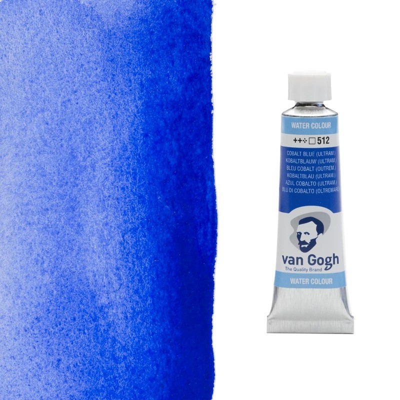 Acquerelli Van Gogh Talens Tubo da 10 ml - Blu cobalto oltremare (512)