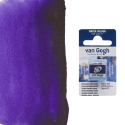 Acquerelli Van Gogh Talens 1/2 godet - Violetto bluastro permanente (568)