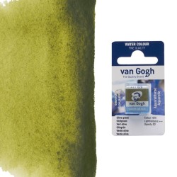 Acquerelli Van Gogh Talens 1/2 godet - Verde oliva (620)