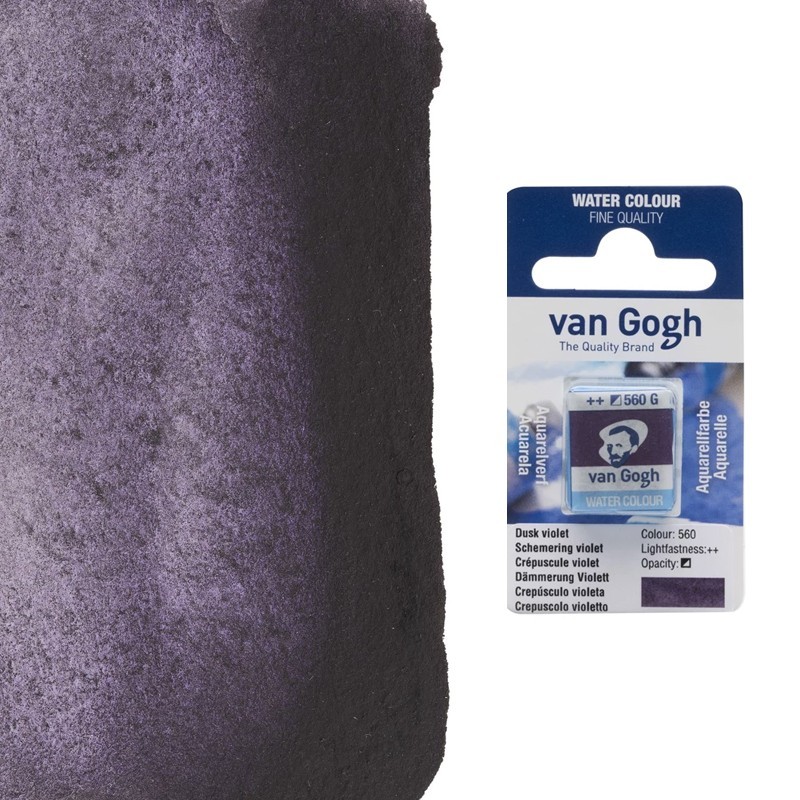 Acquerelli Van Gogh Talens 1/2 godet - Violetto crepuscolo (560)