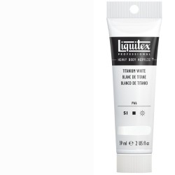 Colori Acrilici Liquitex "Heavy Body" Bianco di Titanio (432)