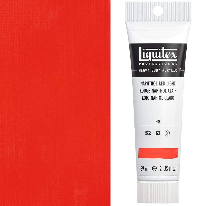 Colori Acrilici Liquitex "Heavy Body" Rosso Naphtolo Chiaro (294) tubo da 59 ml Colori Acrilici Liquitex "Heavy Body" Rosso Naphtolo Chiaro (294) tubo da 59 ml