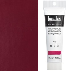 Colori Acrilici Liquitex "Heavy Body" Magenta Quinacridone (114) tubo da 59 ml