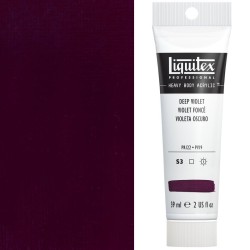 Colori Acrilici Liquitex "Heavy Body" Violetto Scuro (115) tubo da 59 ml
