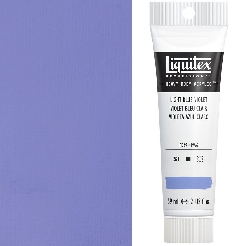 Colori Acrilici Liquitex "Heavy Body" Blu Violetto Chiaro (680) tubo da 59 ml Colori Acrilici Liquitex "Heavy Body" Blu Violetto Chiaro (680) tubo da 59 ml