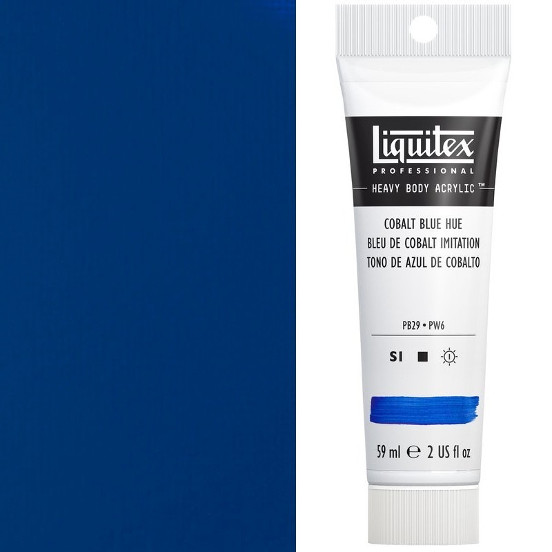 Colori Acrilici Liquitex "Heavy Body" Blu di Cobalto imit. (381) tubo da 59 ml